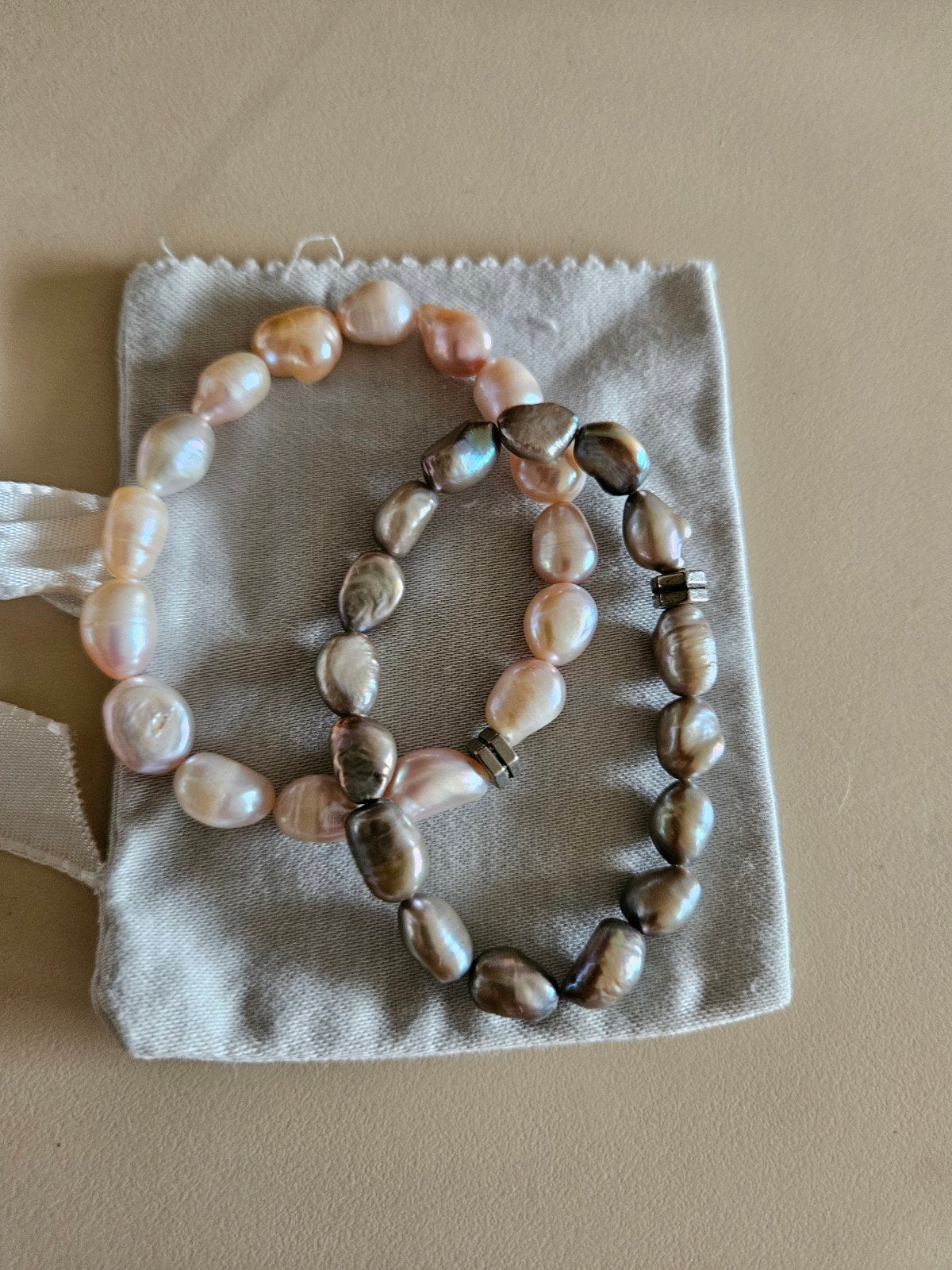Mooie barok parel armbanden, Sieraden, Tassen en Uiterlijk, Verzenden, Overige materialen, Armband