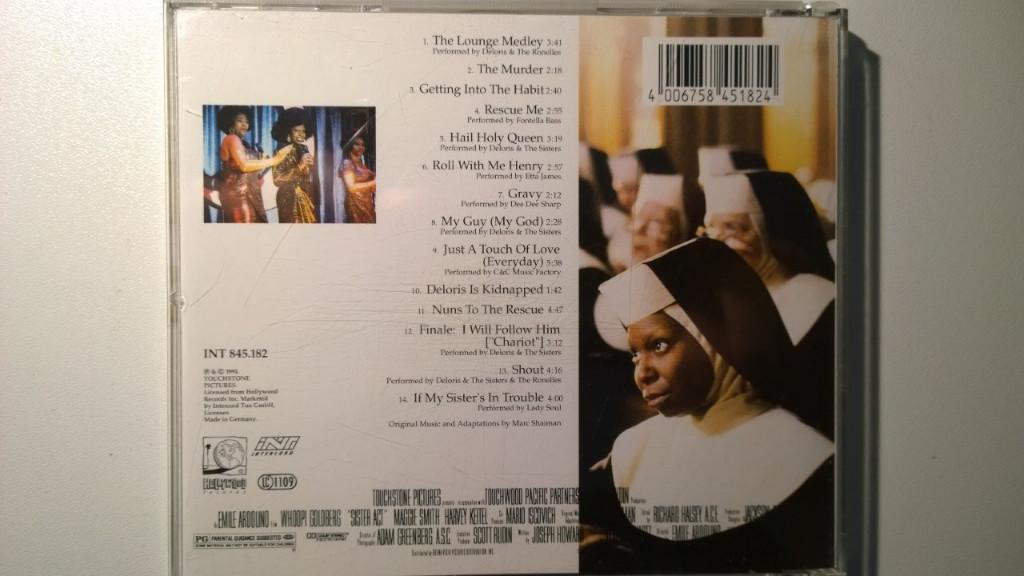 Music From The Original Motion Picture Soundtrack Sister Act, Ophalen of Verzenden, Zo goed als nieuw
