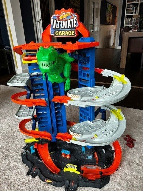 Hot Wheels Ultimate Garage Dino, Ophalen, Zo goed als nieuw