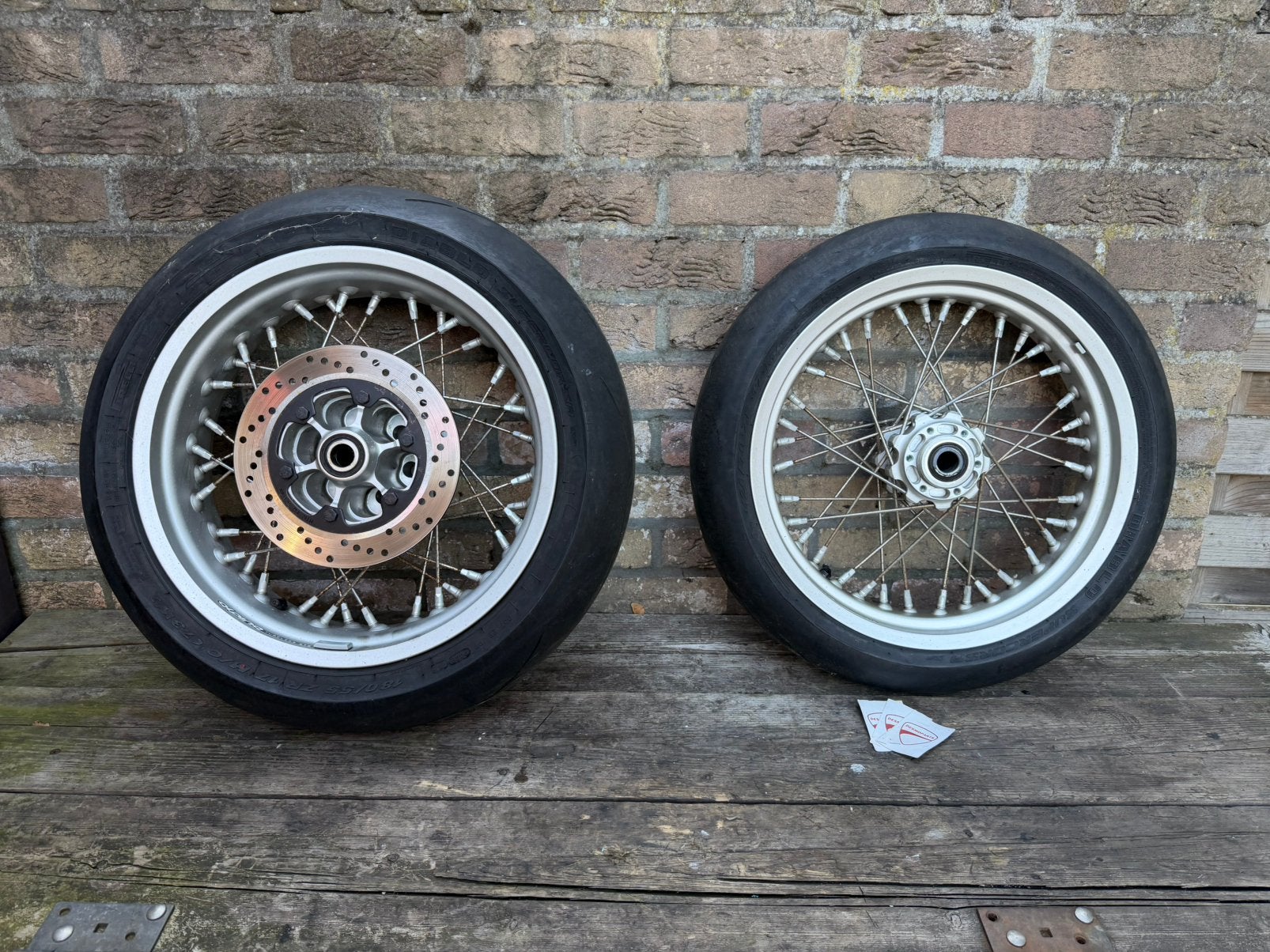 Ducati sportclassic gt1000 alpina tubeless sts velgen, Ophalen of Verzenden