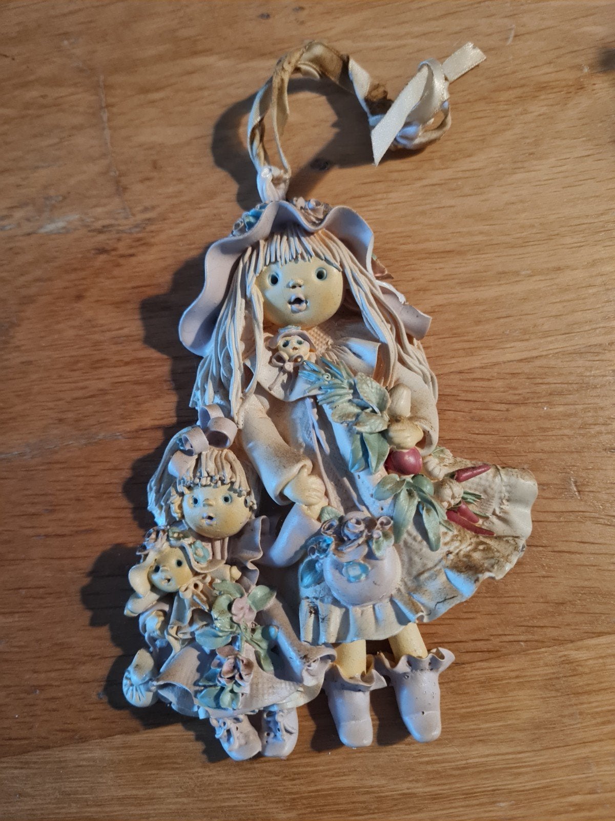 Vintage Goldina Art-Collection Wanddecoratie Meisjes, Ophalen of Verzenden, Gebruikt, Mens