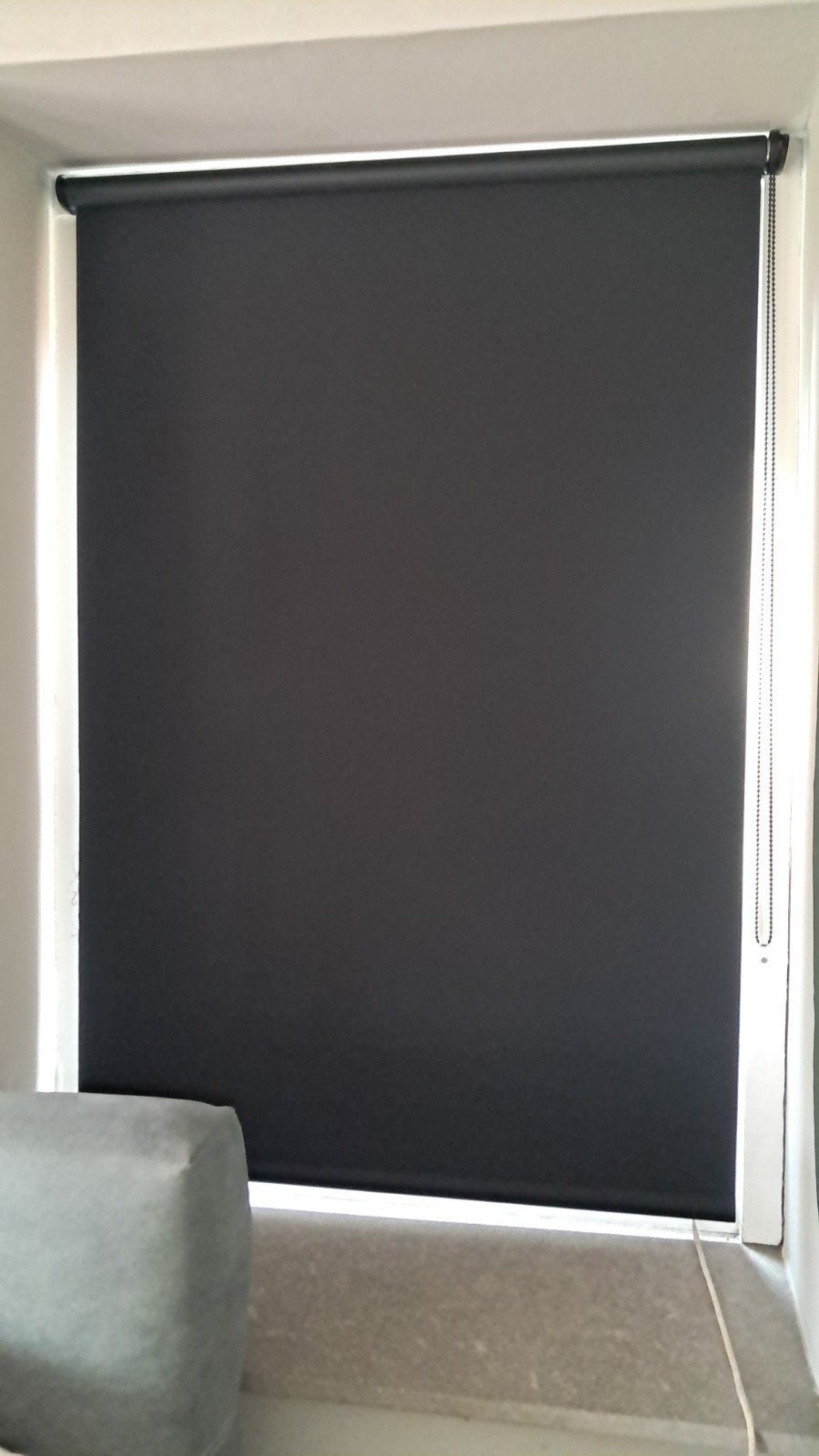 Rolgordijn - 90 cm breed, Ophalen, Rolgordijn, Rolgordijn, Lichtdoorlatend