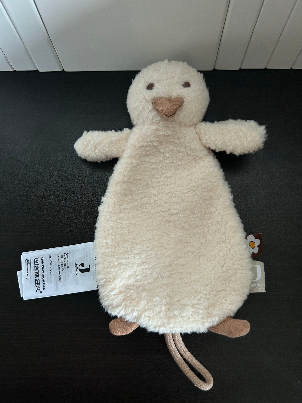 Jollein knuffeldoekje eend knuffeldoek, Verzenden, Nieuw