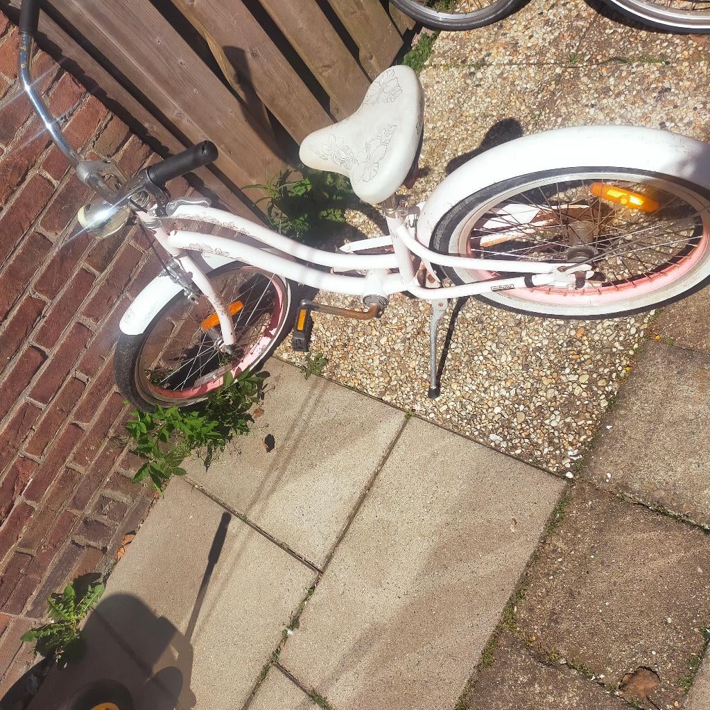 gratis kinderfiets, Fietsen en Brommers, Ophalen, Gebruikt, Minder dan 16 inch