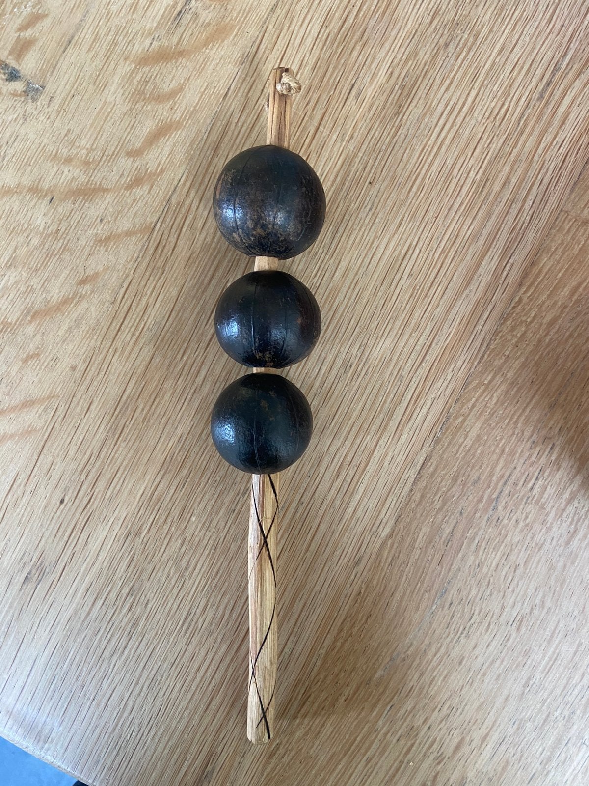 Afrikaanse rammelaar 15 cm, Antiek en Kunst, Ophalen of Verzenden