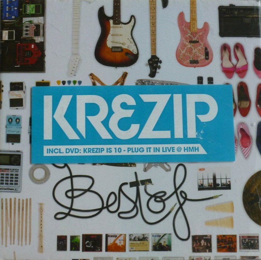 Krezip Best Of CD + DVD, Inclusief DVD, Zo goed als nieuw, Album, Verzenden