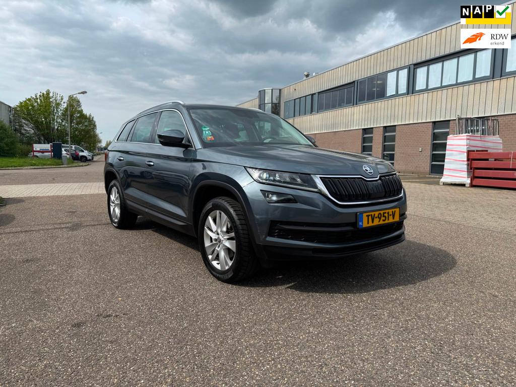 Skoda Kodiaq 1.5 TSI Ambition Business, trekhaak, leder, Auto's, Euro 6, 4 cilinders, 150 pk, Bedrijf