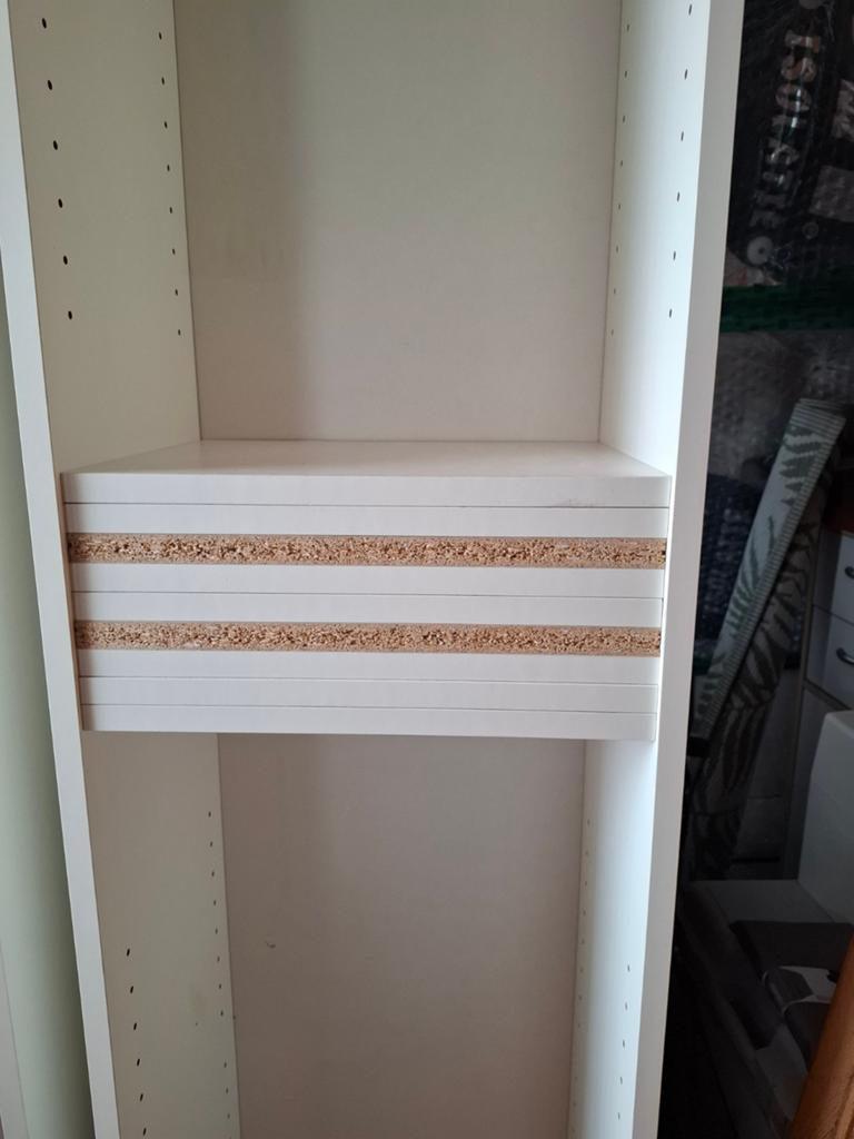 2x IKEA Billy boekenkast wit - H202xB40xD28 cm, Ophalen, Met plank(en), Minder dan 50 cm, Gebruikt