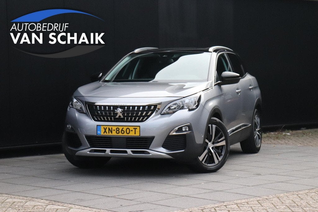 Peugeot 3008 1.2 PureTech Allure | AUT. | 360 CAMERA | PAN, Gebruikt, Euro 6, 1199 cc, Leder en Stof