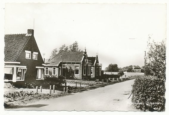 Hornhuizen, Dijksterweg, Verzamelen, Ophalen of Verzenden, 1960 tot 1980, Ongelopen, Groningen