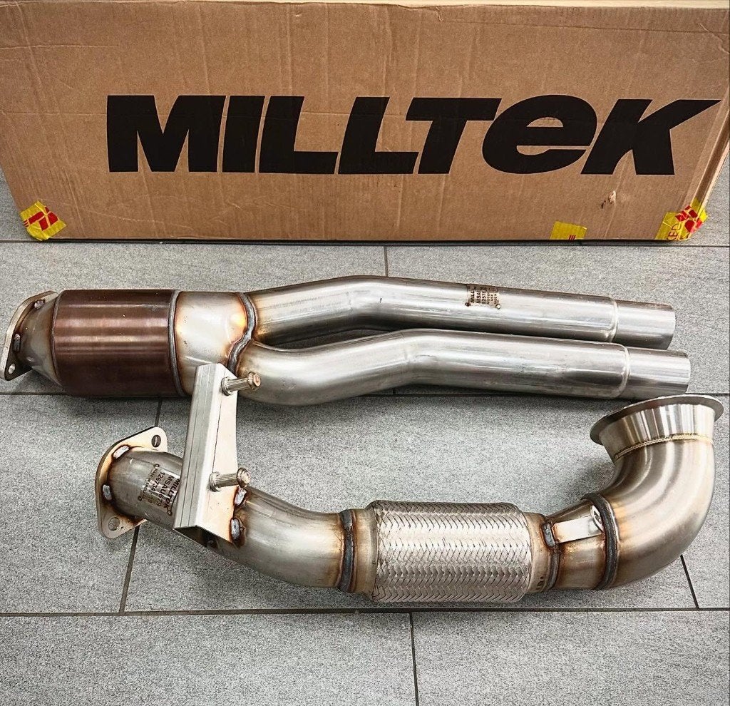Milltek Downpipe + high flow cat - Audi RS3 8V 15-17, Ophalen of Verzenden