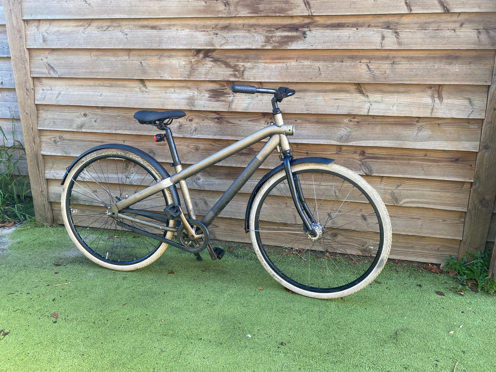 Groene VANMOOF VAN MOOF, Fietsen en Brommers, Ophalen, Gebruikt