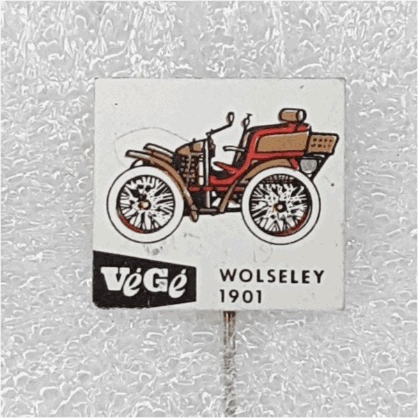 SP0461 Speldje VeGe Wolseley 1901, Ophalen of Verzenden, Gebruikt, Overige onderwerpen