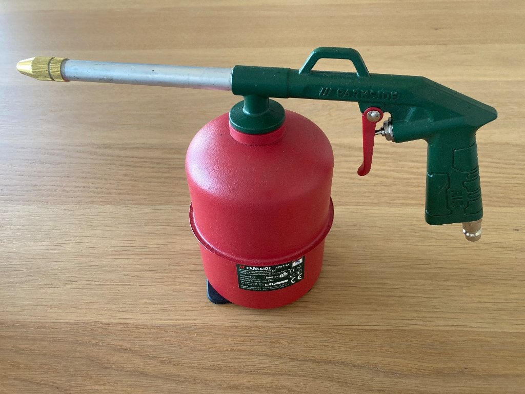 Spuitpistool voor compressor, Doe-het-zelf en Verbouw, Compressors, 6 tot 10 bar, Nieuw, Ophalen of Verzenden, Minder dan 200 liter/min