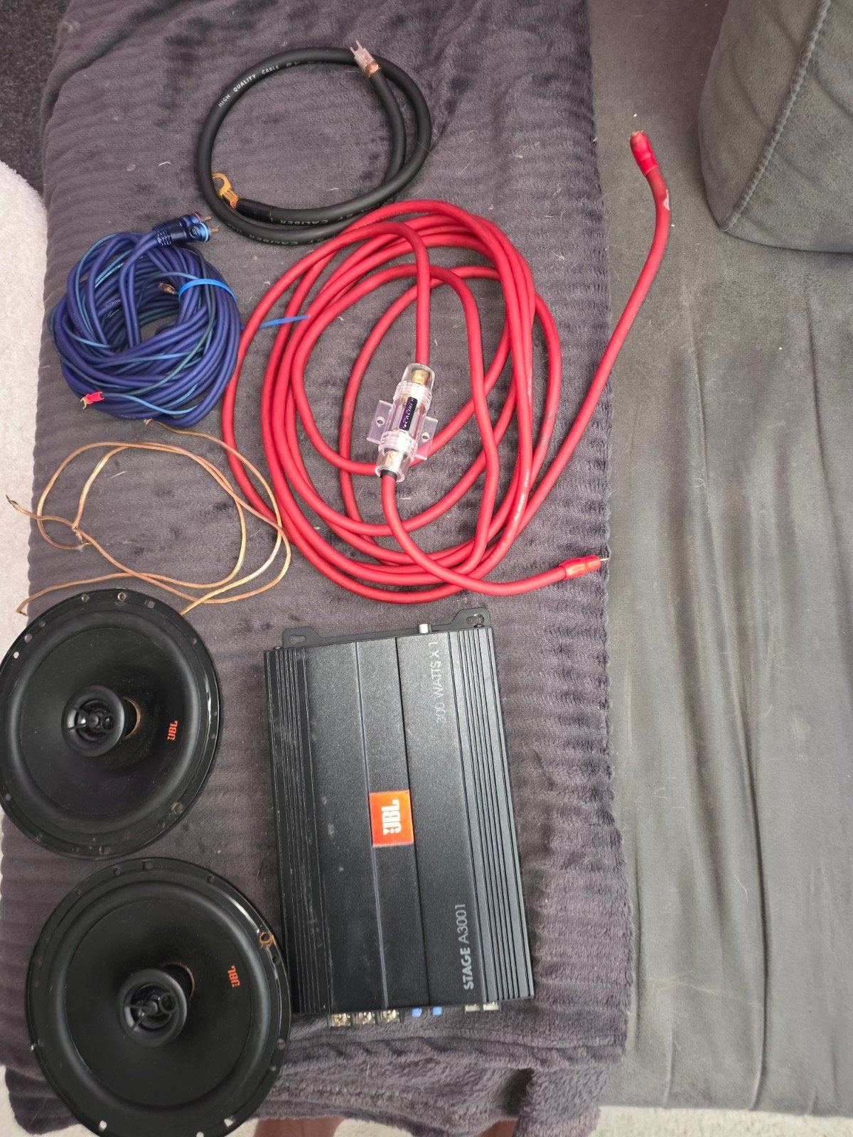 JBL Auto Audio Set: Versterker, Speakers & Kabels, Ophalen of Verzenden, Zo goed als nieuw