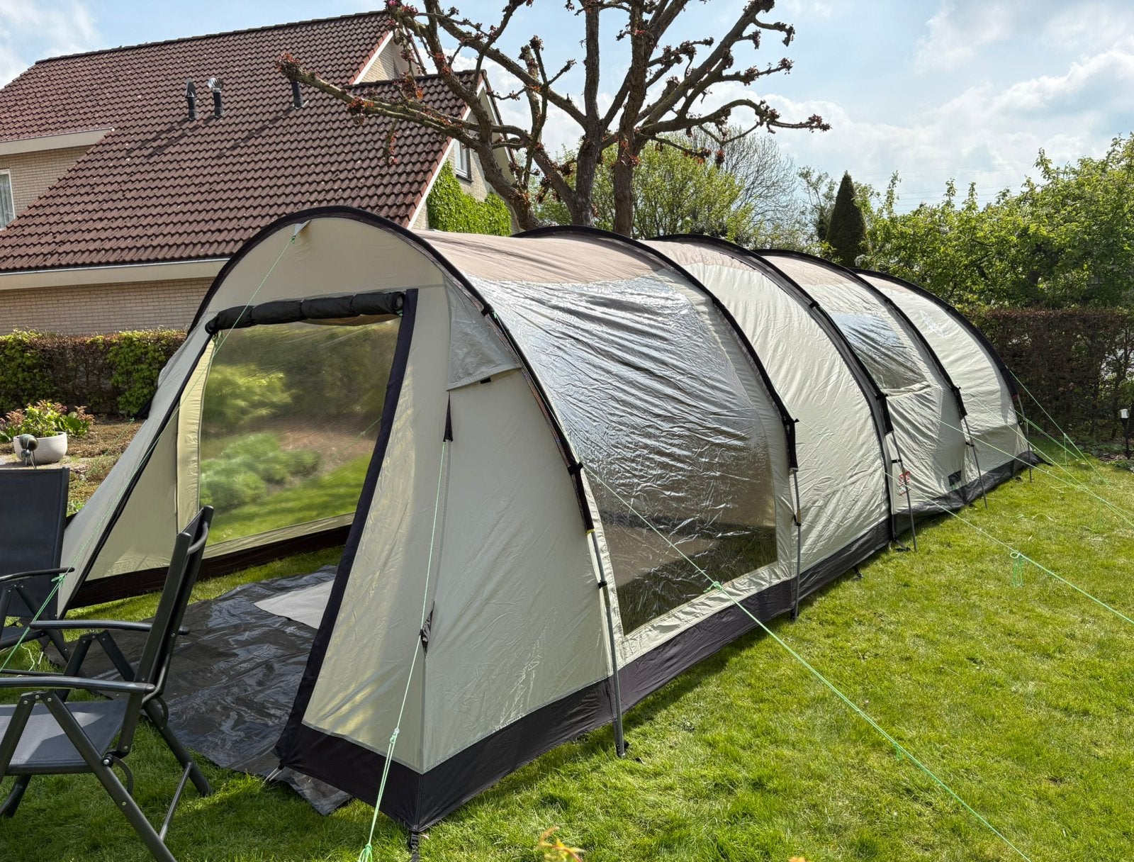 4-6 persoons tent Coleman Fremont incl. extra luifel, Ophalen, Zo goed als nieuw