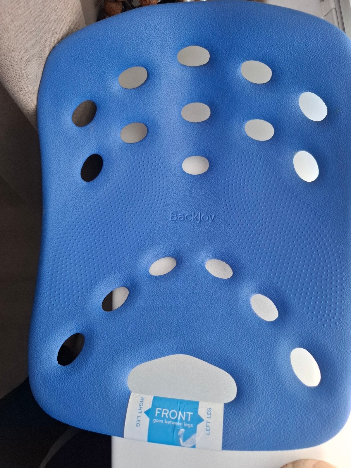 Backjoy zitondersteuning - Ergonomisch zitkussen, Ophalen, Kunststof, Blauw, Ergonomisch