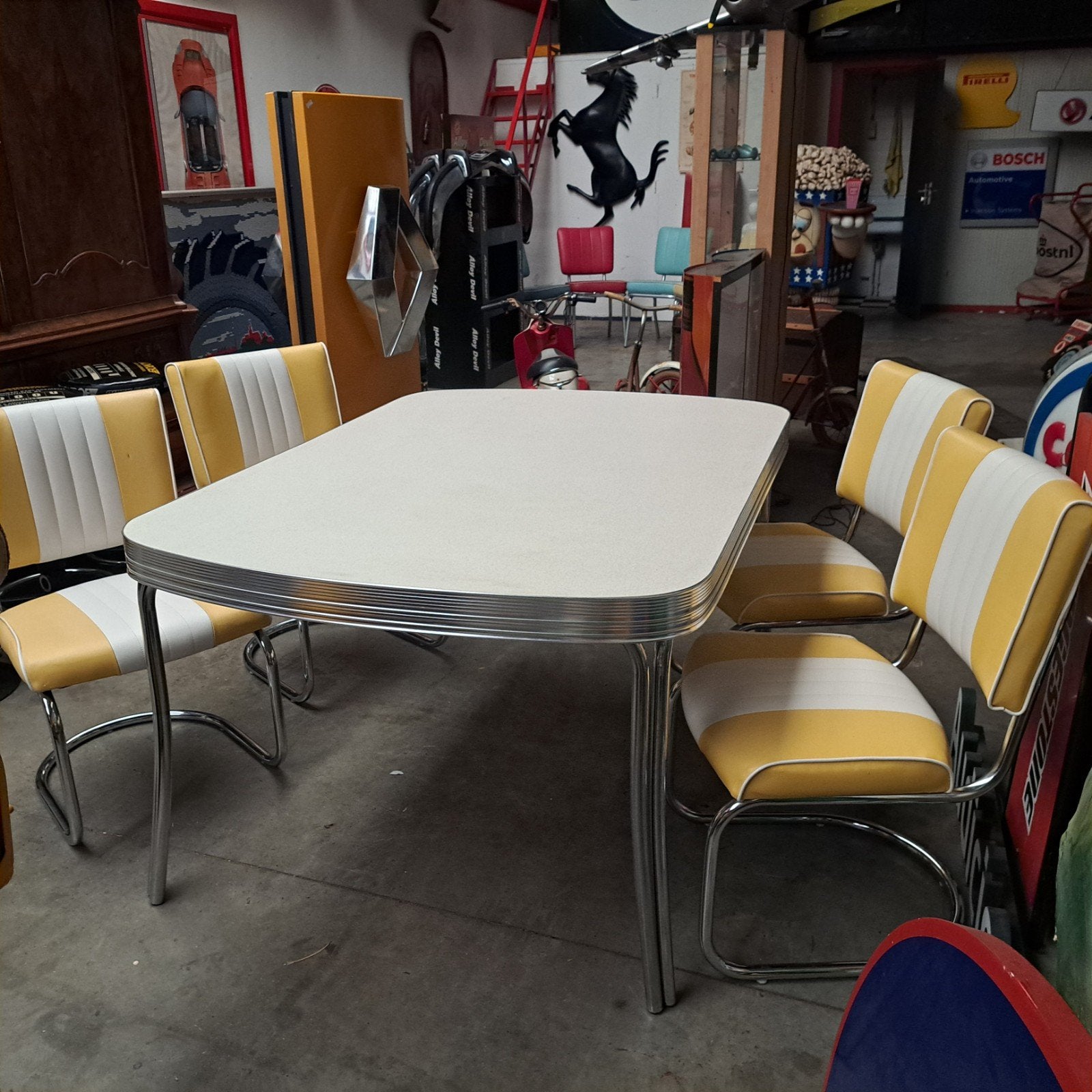 Bel Air Fifties & Sisties Dinerset, Ophalen, Kunststof, Gebruikt, Vintage Retro