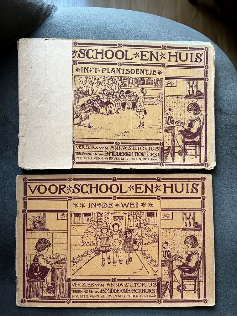 Voor school en huis 2x, Ophalen of Verzenden, Gelezen, Prentenboek