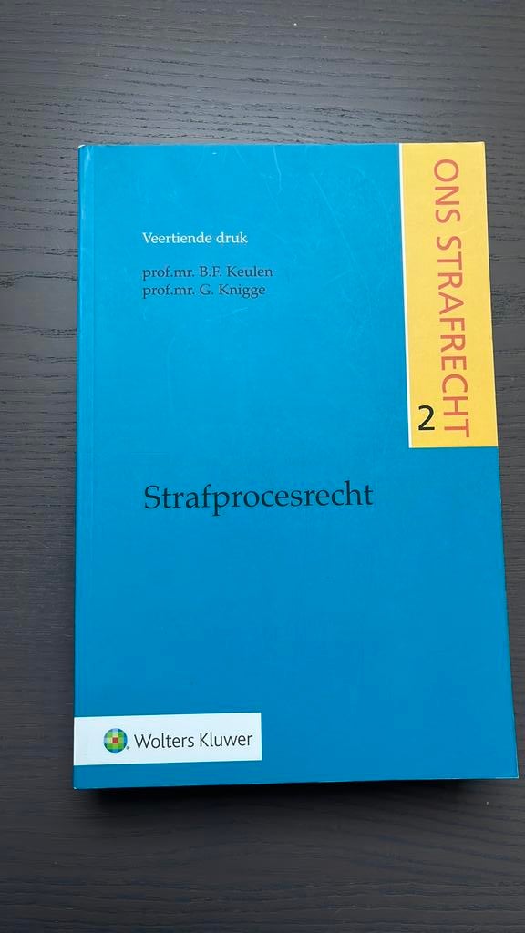 B.F. Keulen - Strafprocesrecht, Sociale wetenschap, Nieuw, B.F. Keulen, Ophalen of Verzenden