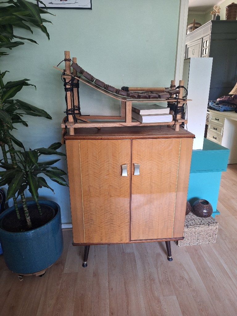 Vintage LP/vinyl/platenkastje, Huis en Inrichting, Ophalen of Verzenden, Gebruikt