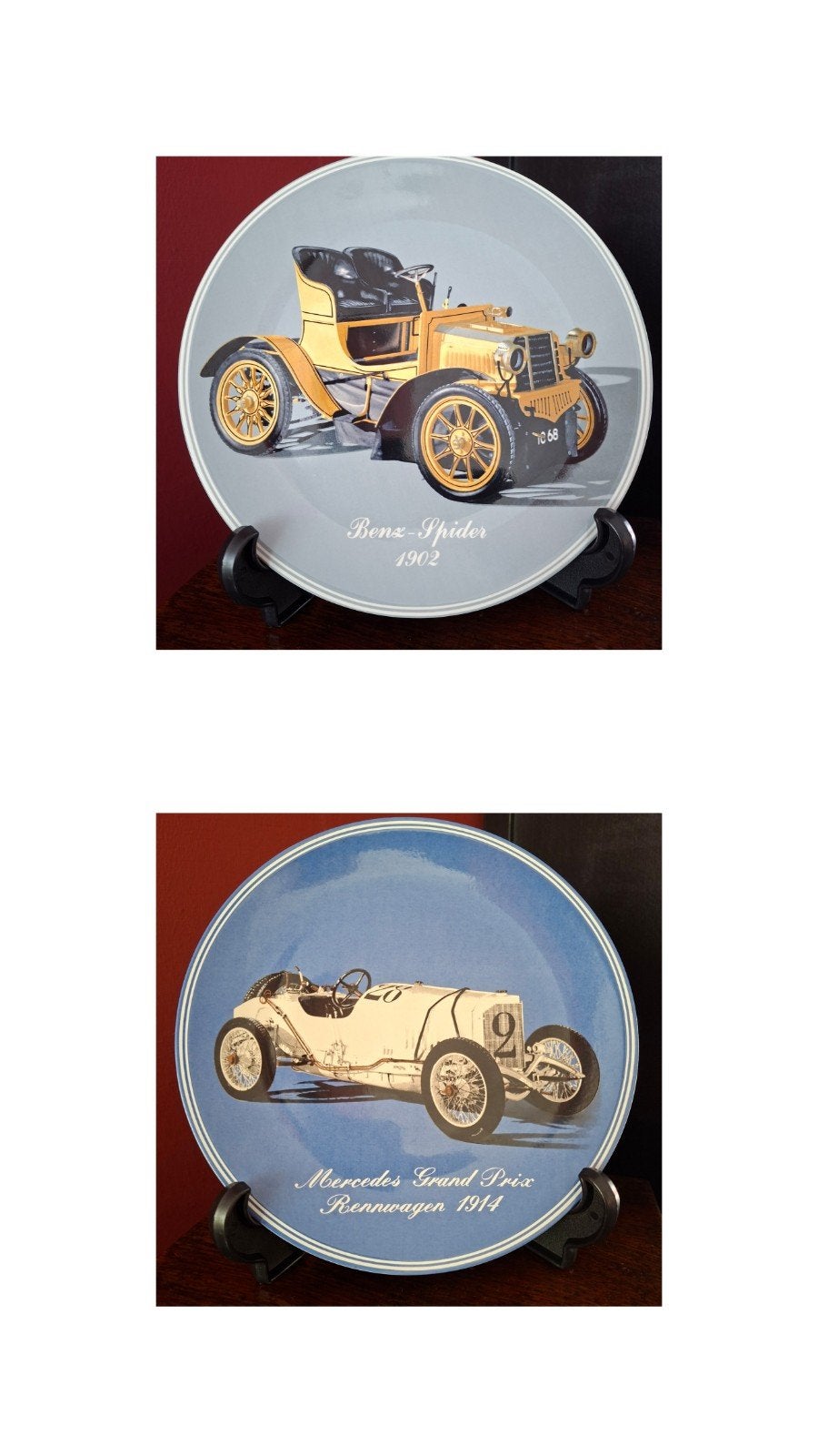 Twee Mercedes wandborden 1981/1984, Ophalen of Verzenden, Zo goed als nieuw, Auto's
