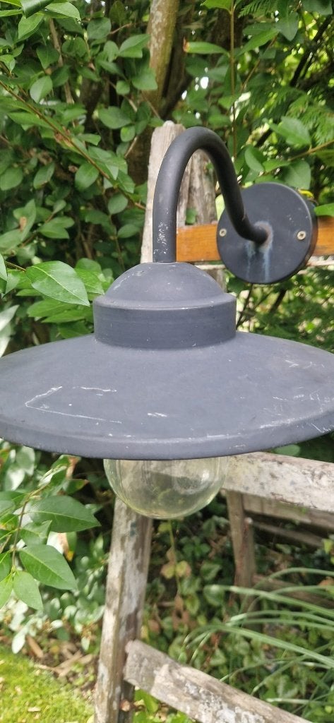 mooie stallamp (brocante), Gebruikt, Minder dan 50 watt, Ophalen of Verzenden, Netvoeding