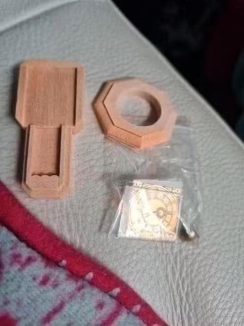Poppenhuis Miniatuur Klokje - Workshop Onderdeel, Ophalen of Verzenden, Nieuw