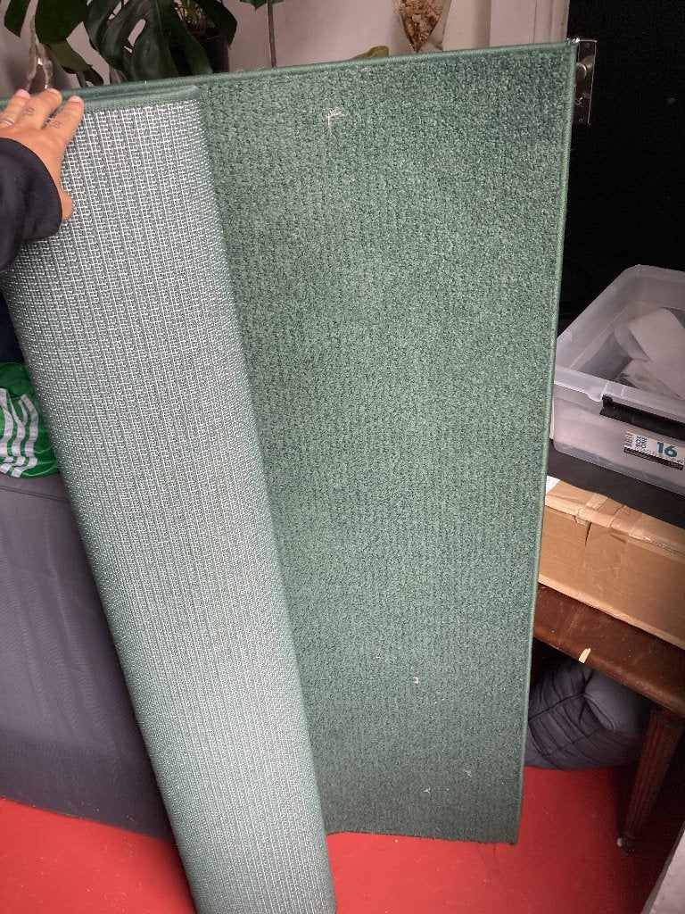 IKEA SPORUP low-pile rug, Ophalen, 200 cm of meer, 50 tot 100 cm, Zo goed als nieuw