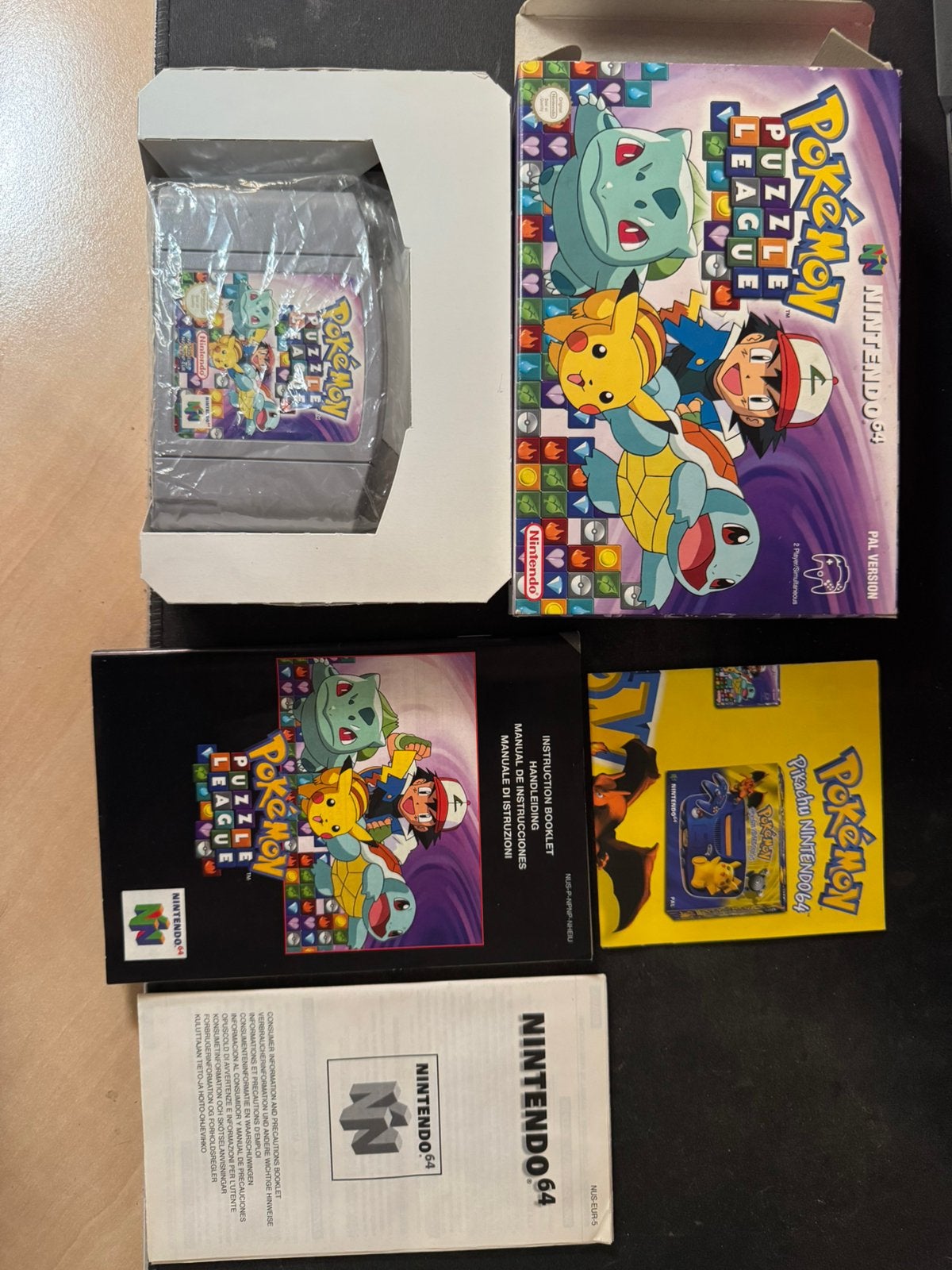 Pokemon puzzle league cib, Puzzel en Educatief, 1 speler, Ophalen of Verzenden, Zo goed als nieuw