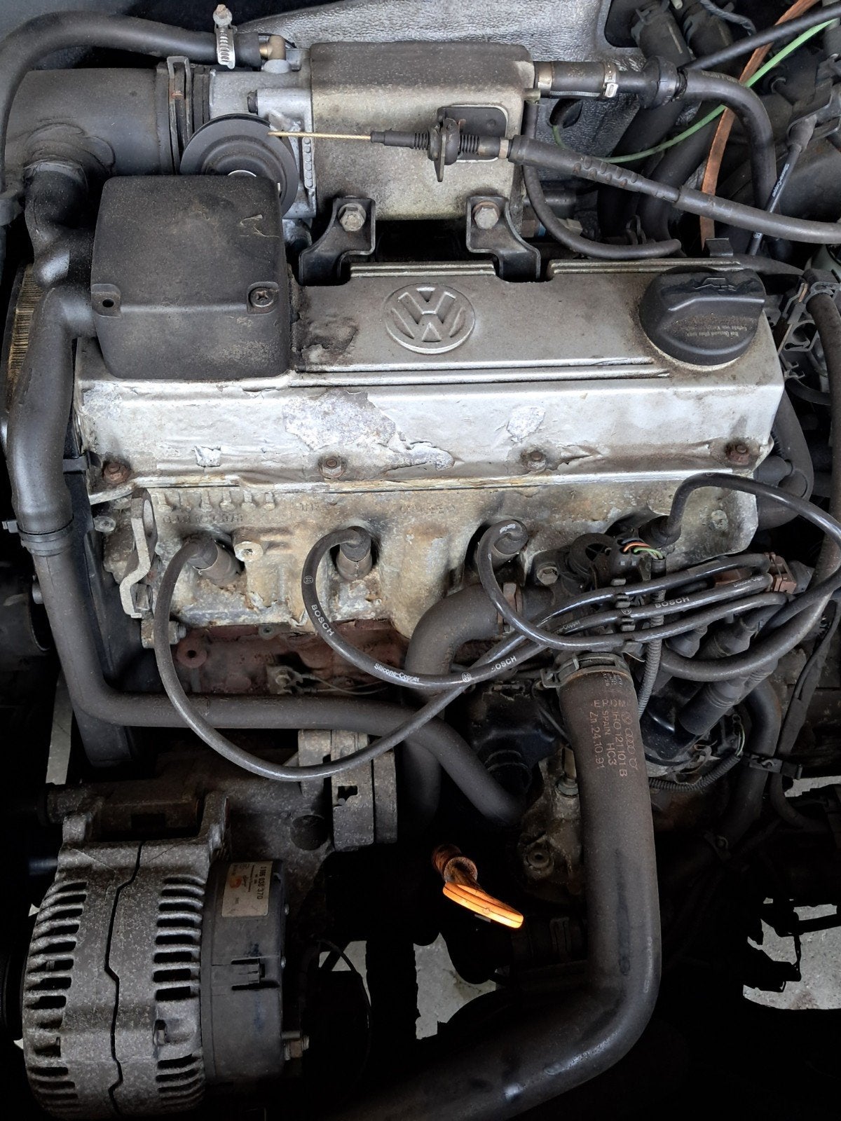 Volkswagen Golf 3 Motorblok -2.0 8v 175000Km Gebruikt, Ophalen, Volkswagen