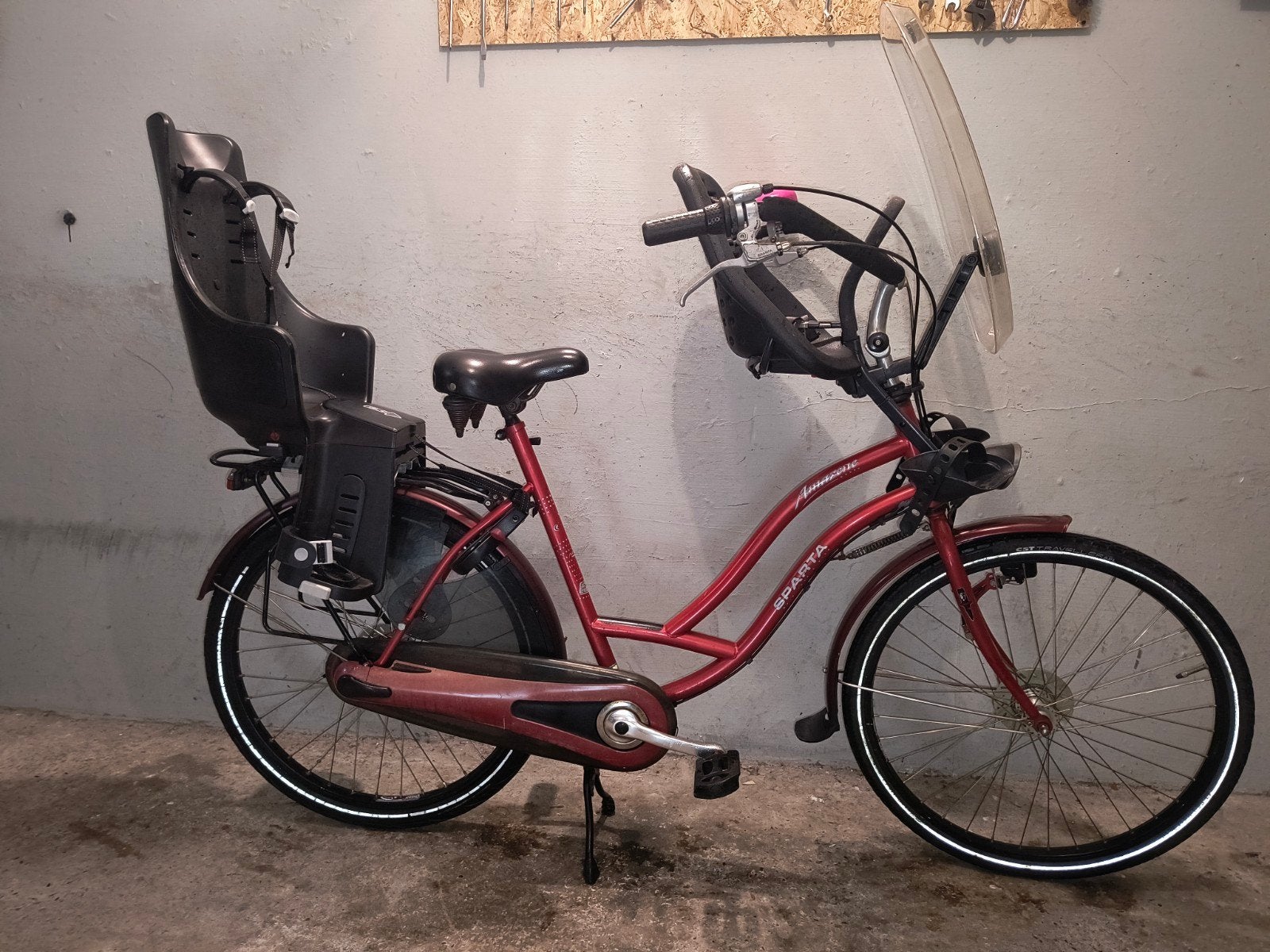 moederfiets mamafiets damesfiets 26inch Sparta Amazone, Fietsen en Brommers, Fietsen | Dames | Moederfietsen, Ophalen, 2 zitjes