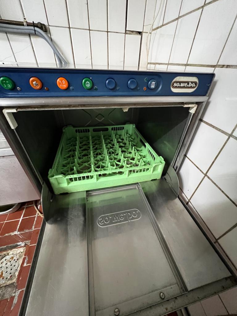 Professionele Horeca Vaatwasser en Frituurpan, Zakelijke goederen, Horeca | Keukenapparatuur, Ophalen, Gebruikt, Wassen en Drogen