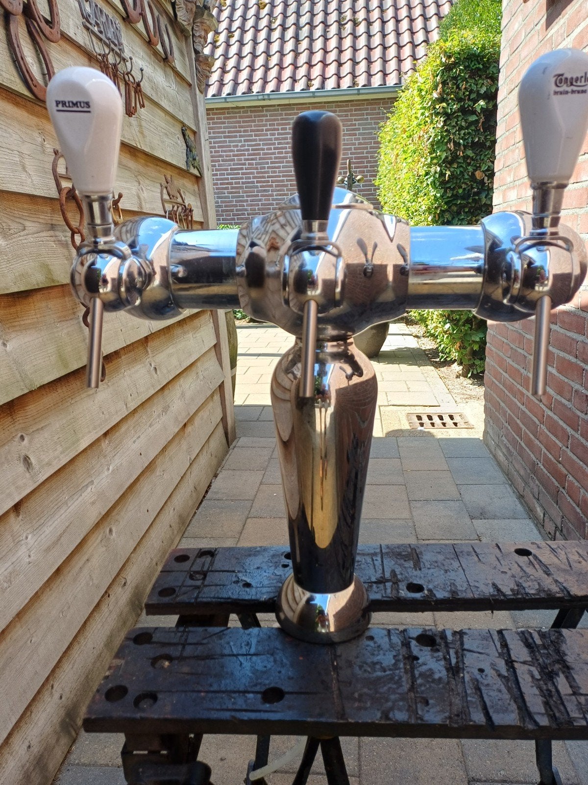 oude Belgische  biertap, Ophalen of Verzenden, Gebruikt, Overige merken