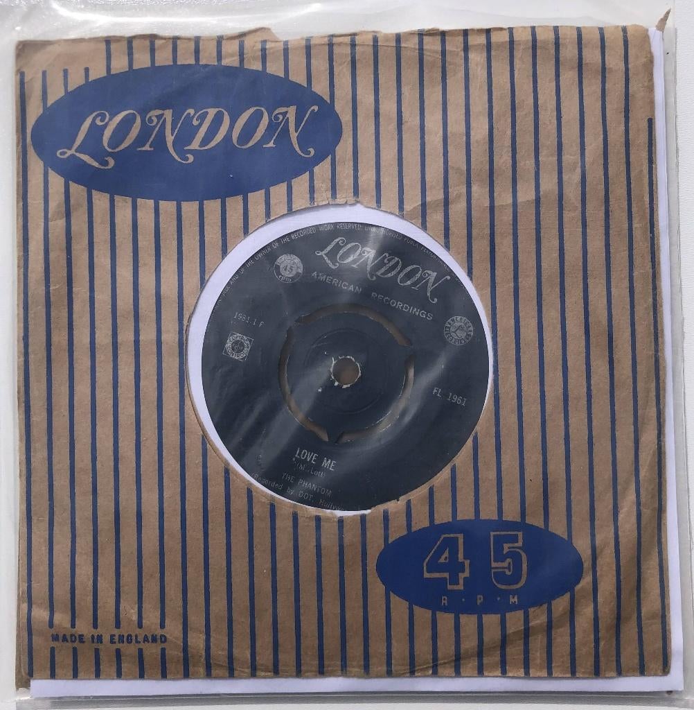 The Phantom - Love Me (1961, NL persing), Cd's en Dvd's, Vinyl Singles, Verzenden, 7 inch, Single, Zo goed als nieuw