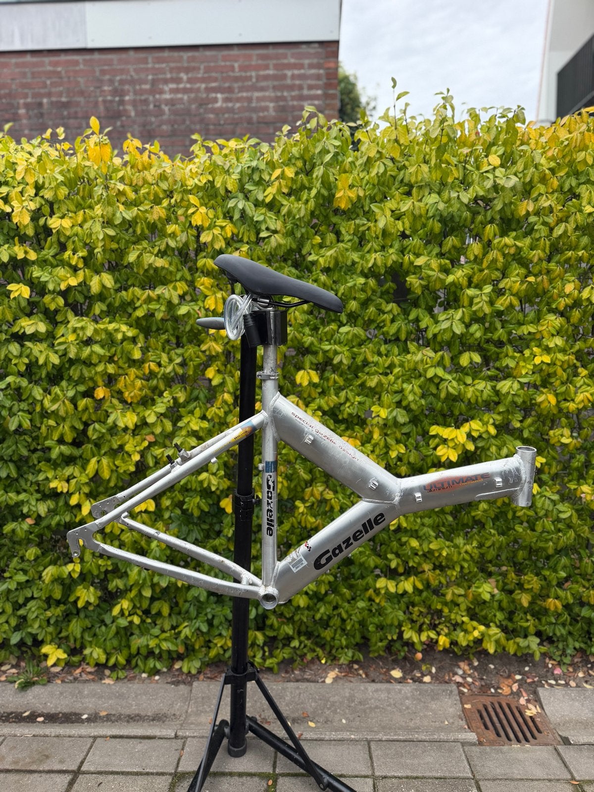 Gazelle Ultimate Fietsframe - Aluminium, Frame, Gebruikt, Ophalen of Verzenden, Aluminium