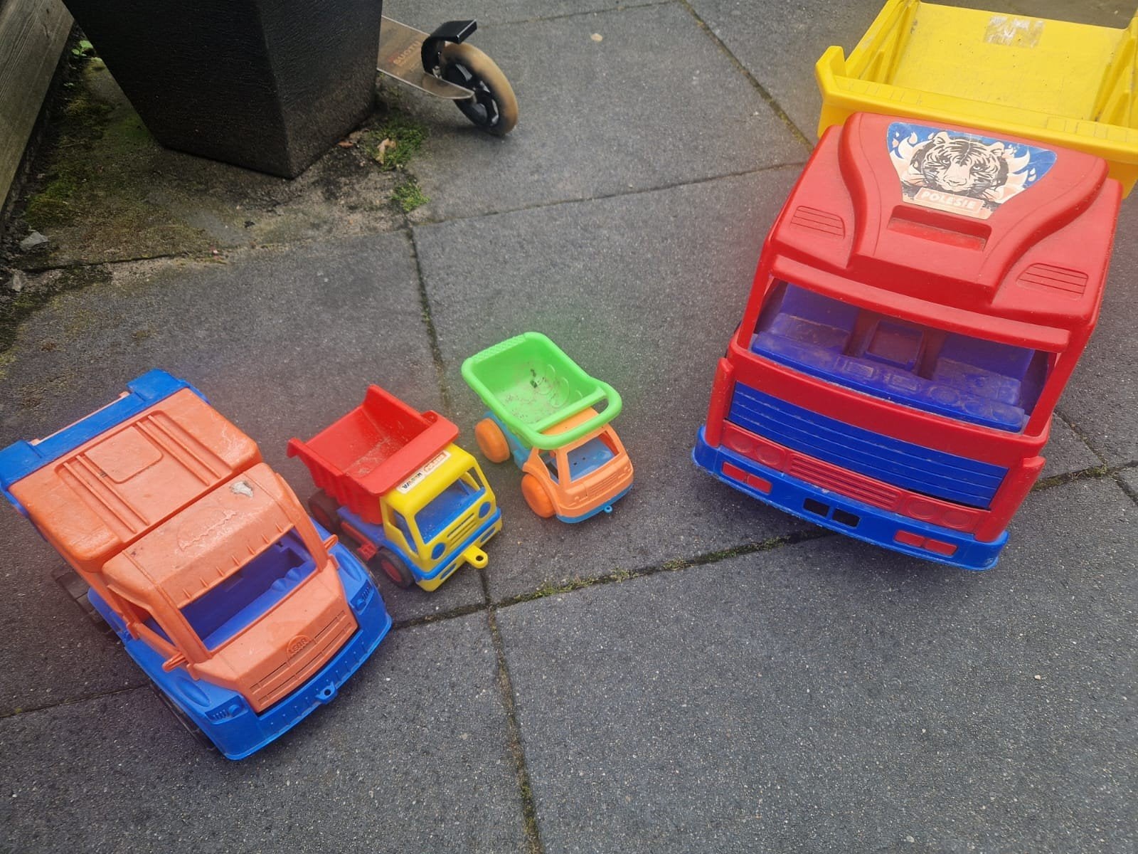 Polesie kiepwagen XXL, Ophalen, Zo goed als nieuw