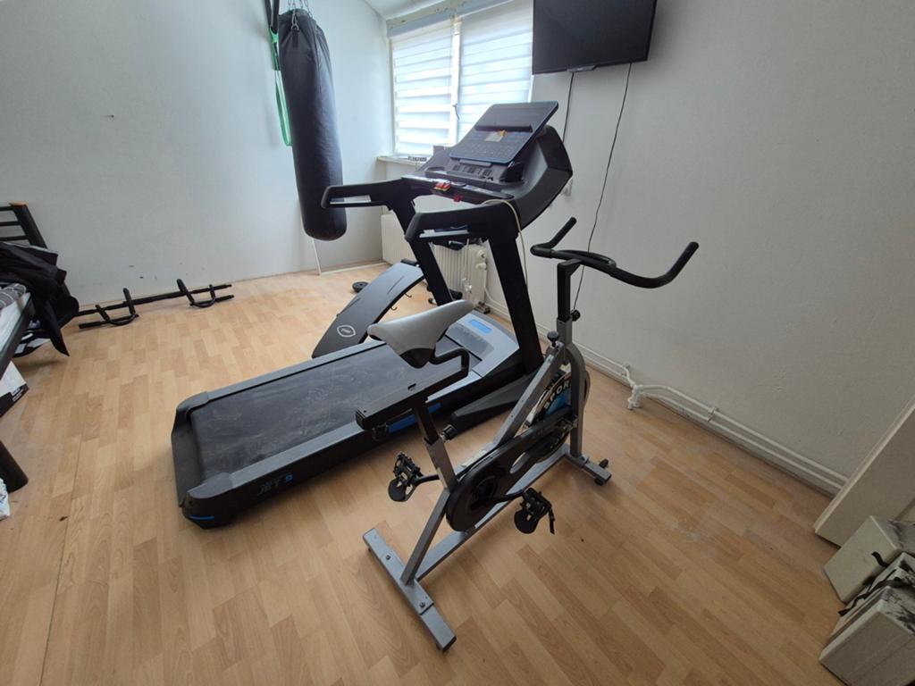 Joy Sport Z-11 Special Spinningfiets Professionele Kwaliteit, Ophalen, Gebruikt, Benen, Spinningfiets