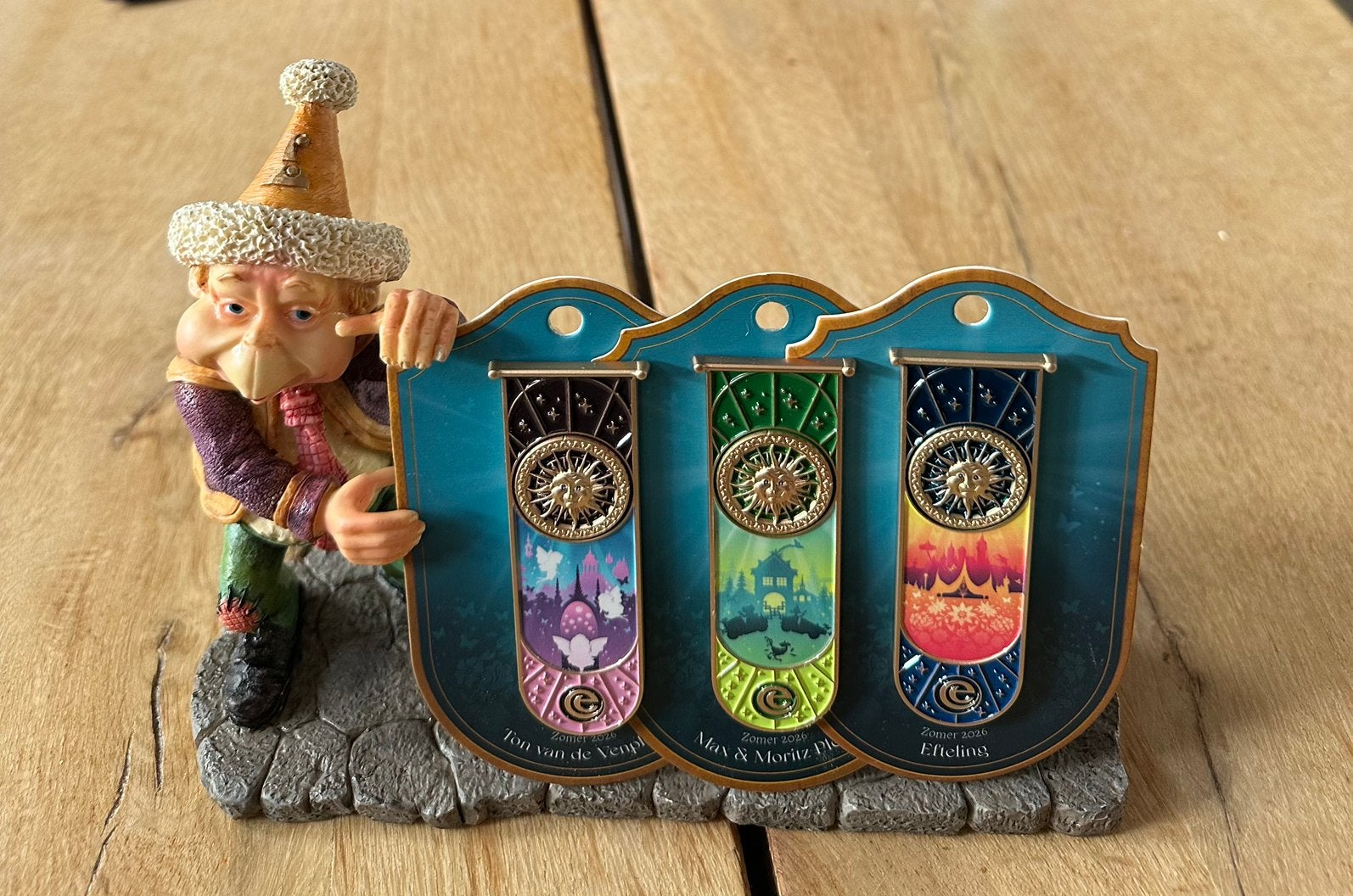 RUILEN VOOR Efteling Zomer Pin 2 Ruigrijk, Verzamelen, Ophalen, Nieuw, Button of Speldje