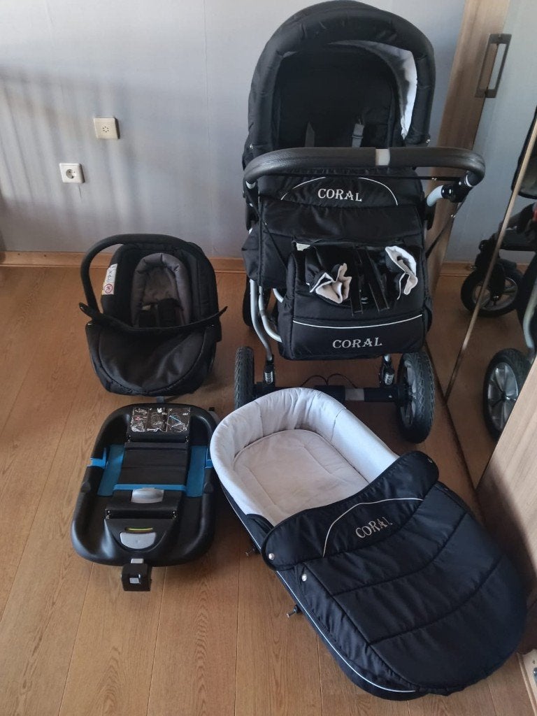 Kinderwagen maxi cosi buggy, Ophalen, Luchtbanden, Zo goed als nieuw, Combiwagen