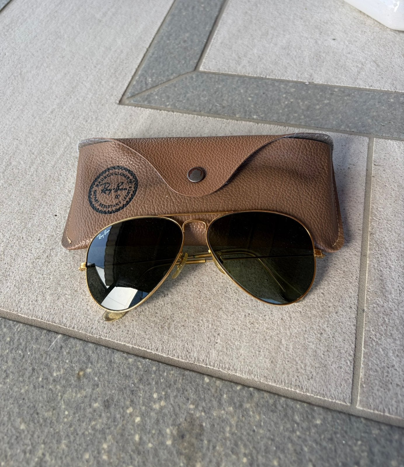Ray-Ban Aviator Classic, Zonnebril, Ophalen of Verzenden, Zo goed als nieuw, Ray-Ban