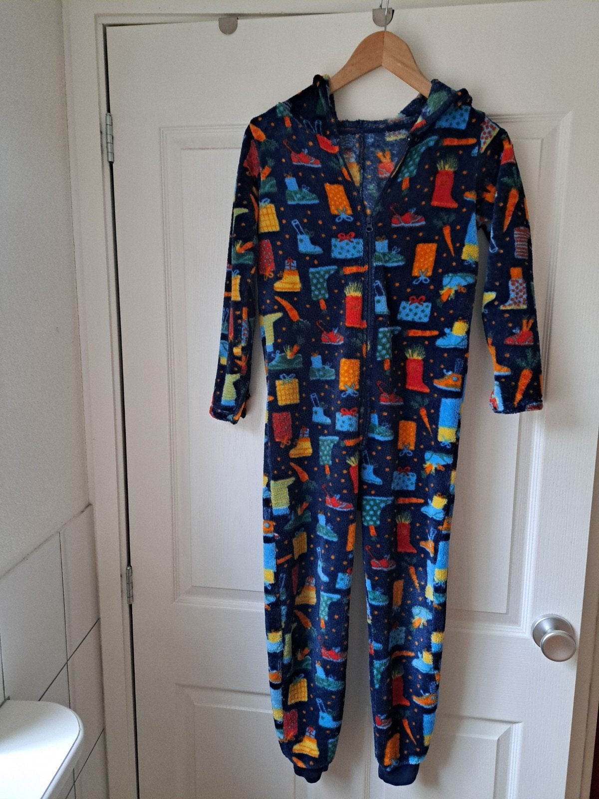 Sinterklaas Onesie Maat 134/140, Ophalen of Verzenden, Gebruikt, Jongen of Meisje