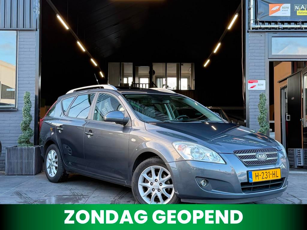 Kia Cee'd Sporty Wagon 1.6 X-clusive|AUTOMAAT|Airco|PDC|APK, Auto's, Kia, Stof, Gebruikt, 4 cilinders, Met garantie (alle)