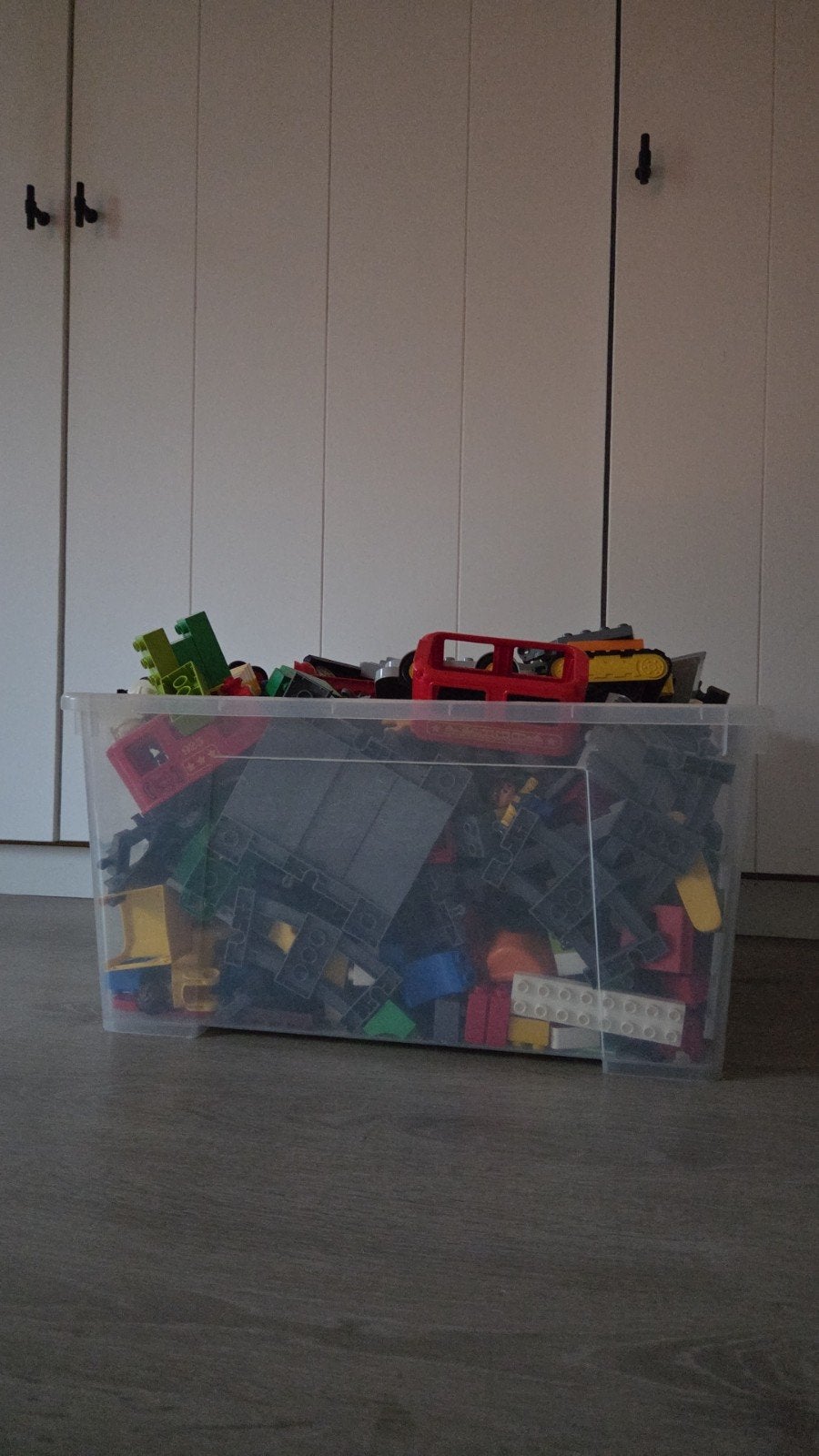 Duplo - mega bak vol- inclusief treinrails, Ophalen, Gebruikt, Overige typen, Duplo