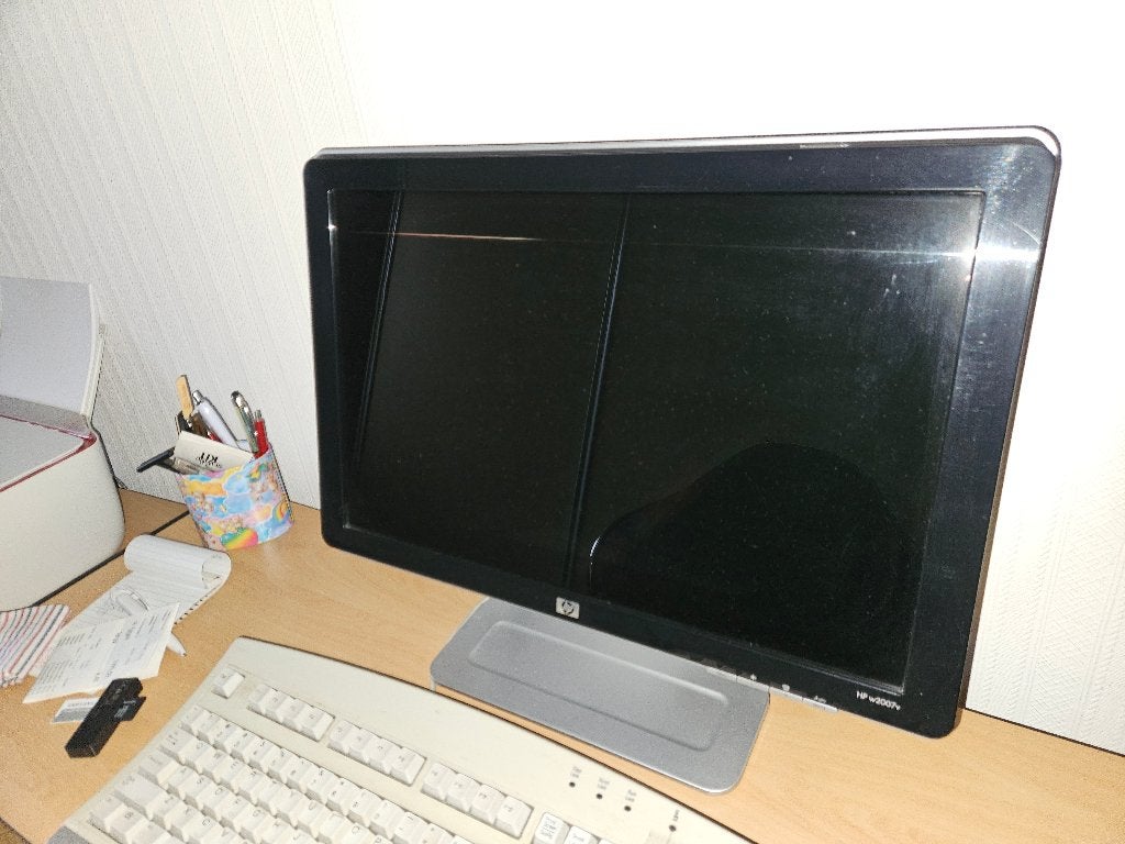 Hp beeldscherm HP2007v, Computers en Software, Ophalen of Verzenden, Zo goed als nieuw, 60 Hz of minder, VGA