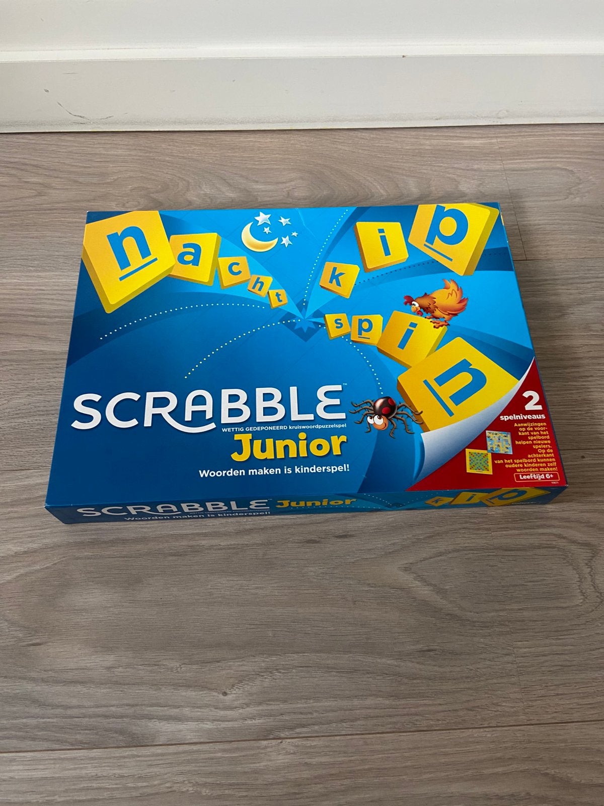 Mattel Scrabble Junior - woordspel, Hobby en Vrije tijd, Ophalen, Zo goed als nieuw