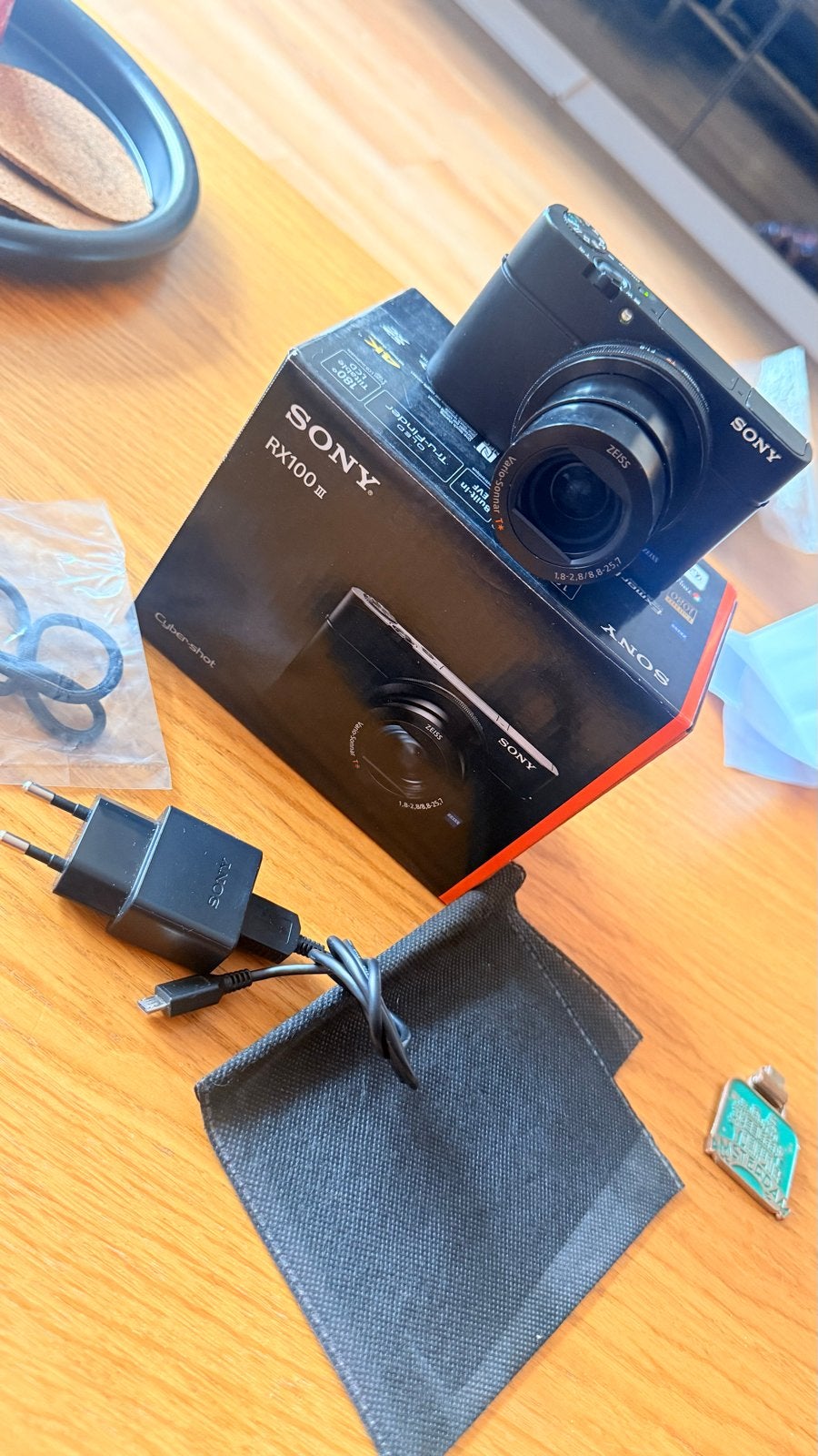 Sony Cyber-shot DSC-RX100 III - Uitstekende staat, Audio, Tv en Foto, Fotocamera's Digitaal, Beeldstabilisatie, Ophalen of Verzenden