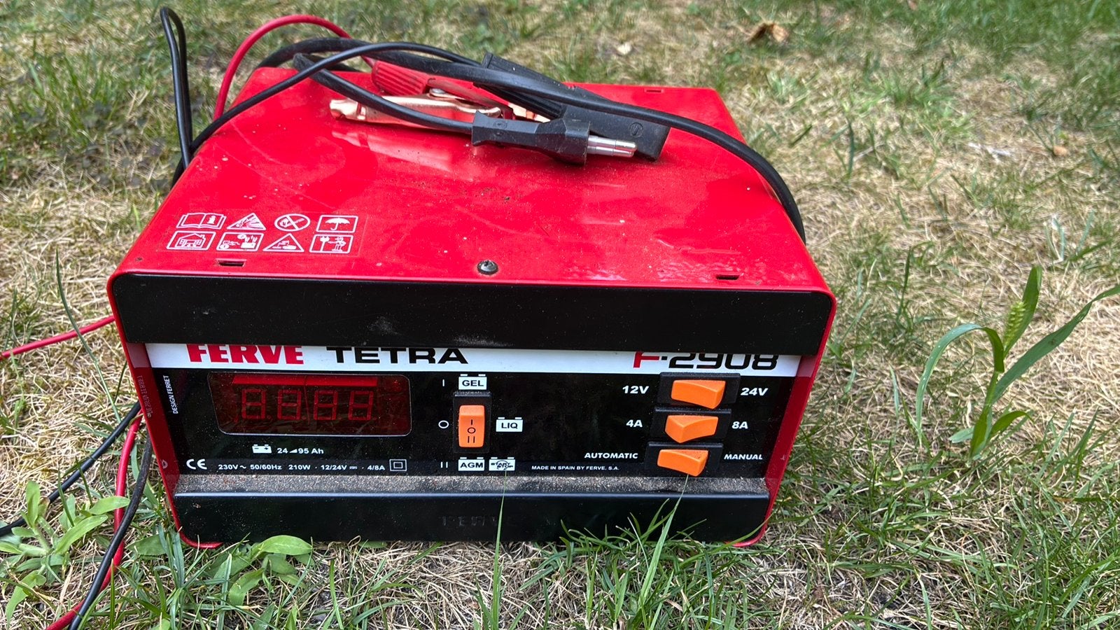 Autoaccukader acculader Ferve Tetra F-2908, Ophalen of Verzenden, Gebruikt