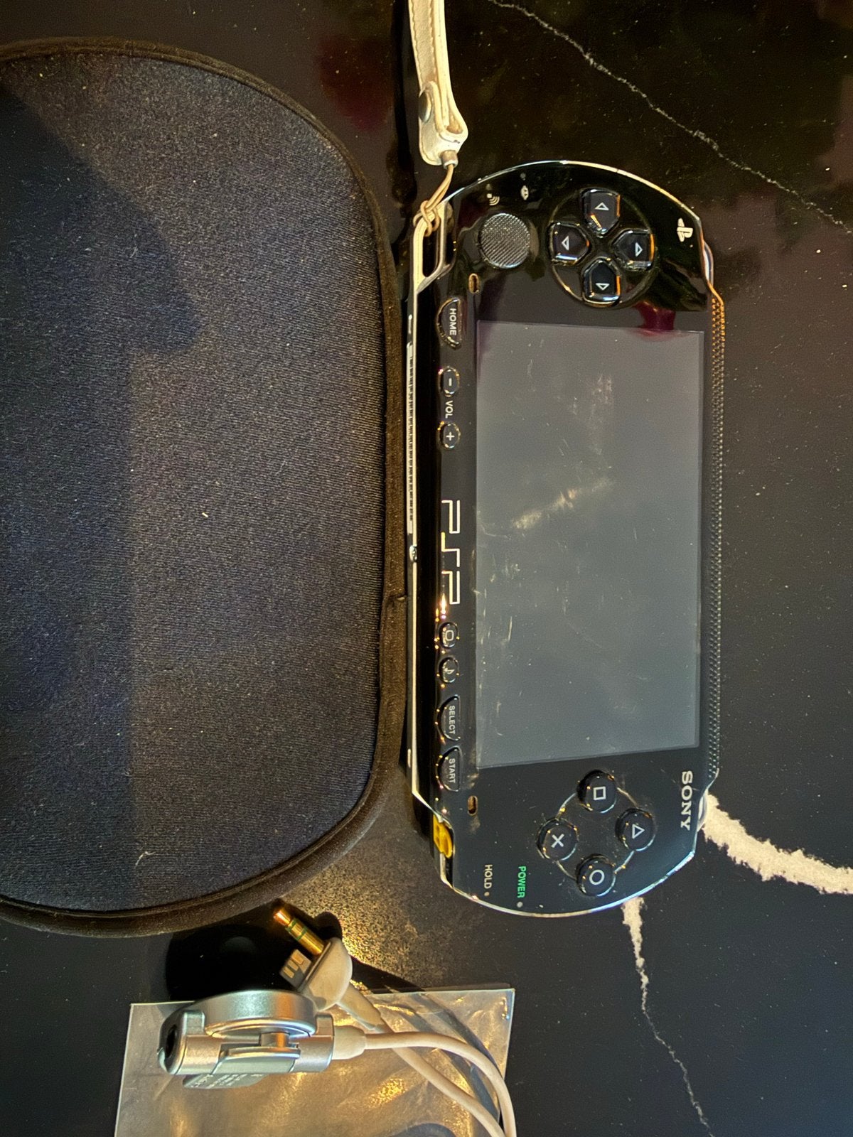 Sony PSP 1004 Zwart met games en accessoires, Ophalen of Verzenden, Gebruikt, Met games, PSP 3000