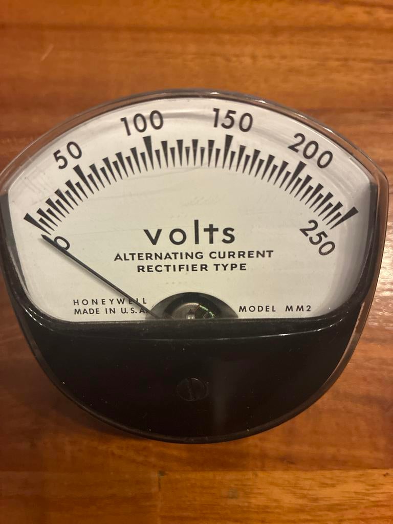 Vintage Honeywell Voltmeter MM2 - Made in U.S.A., Ophalen of Verzenden